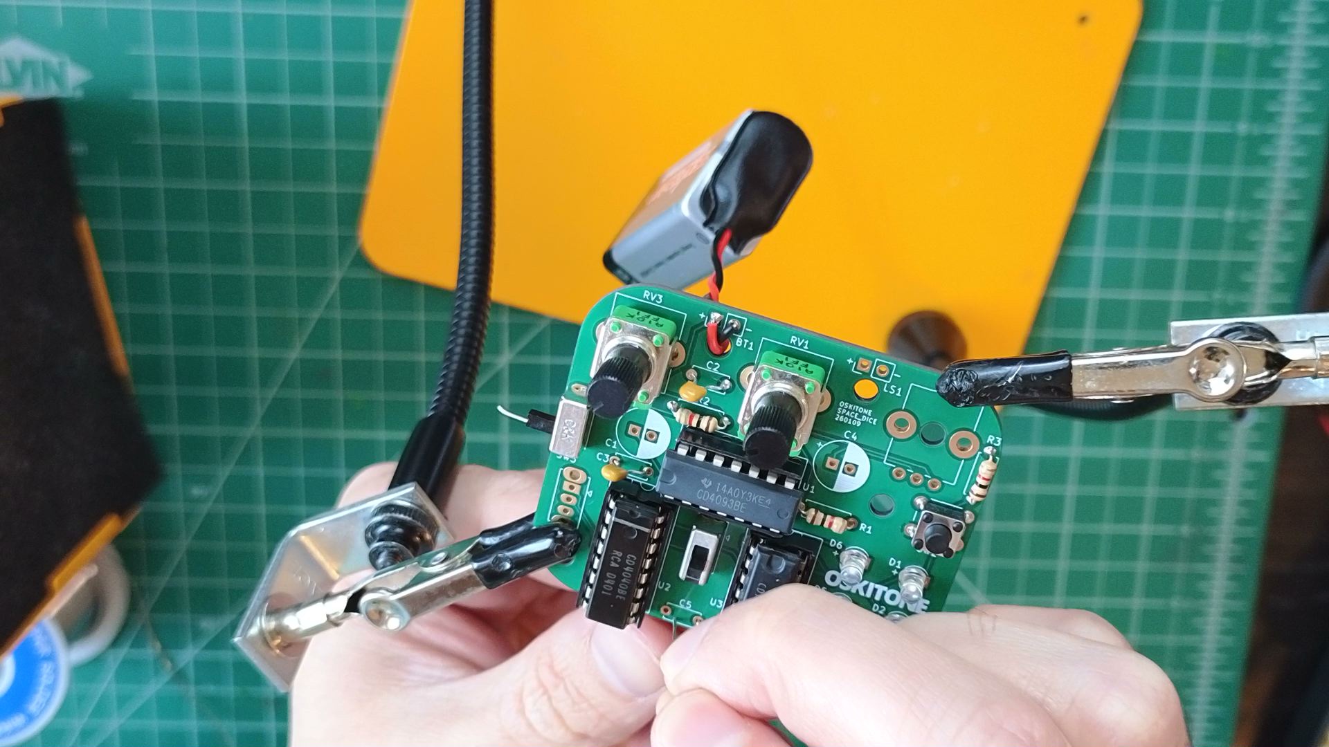 capacitors on C3 and C5