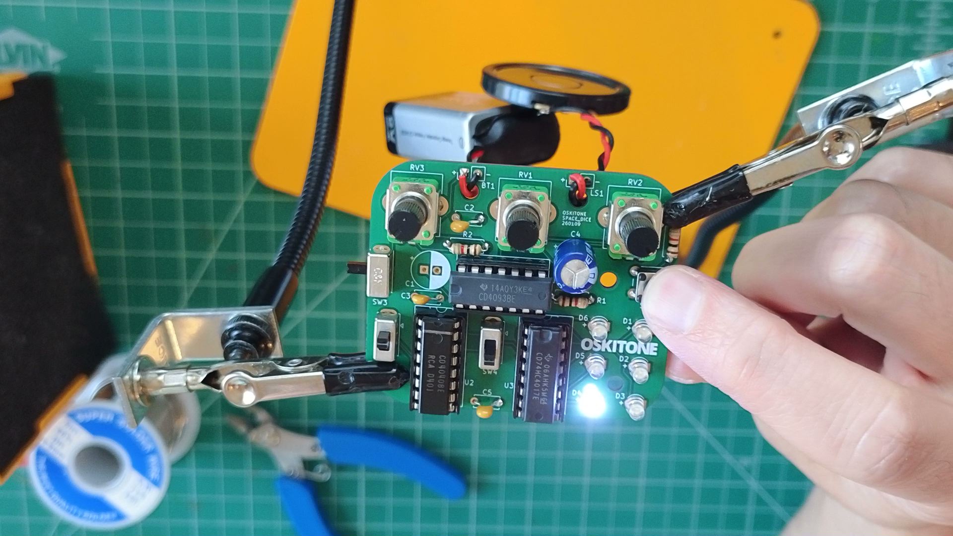 speaker test with multimeter